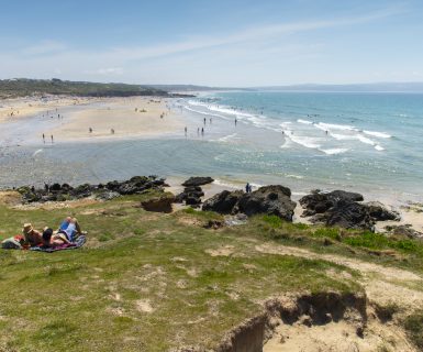Gwithian Beach, Hayle - popular surfing spot (Matt Jessop)